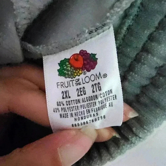 Fruit of the Loom Gray Sweatpants - Picture 4 of 7